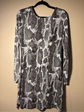 Y2K Jennifer Lopez Snakeskin Dress